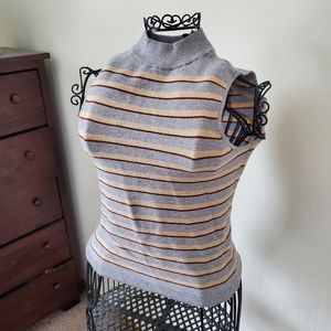 Sleeveless Mock Neck Tank